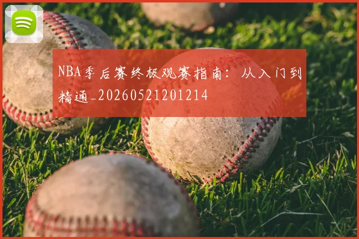 NBA季后赛终极观赛指南：从入门到精通_20260521201214