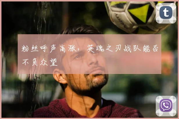 粉丝呼声高涨,英魂之刃战队能否不负众望